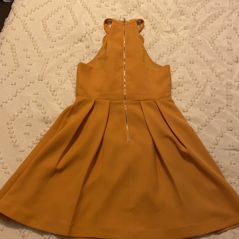 BCBGeneration Mustard Dress - Picture 4 of 5